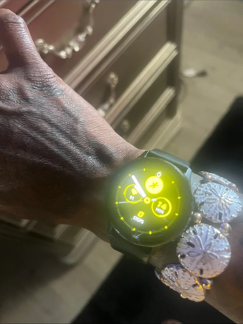 Samsung Galaxy Watch Active2 Black with Multicolor Interchangeable Bands